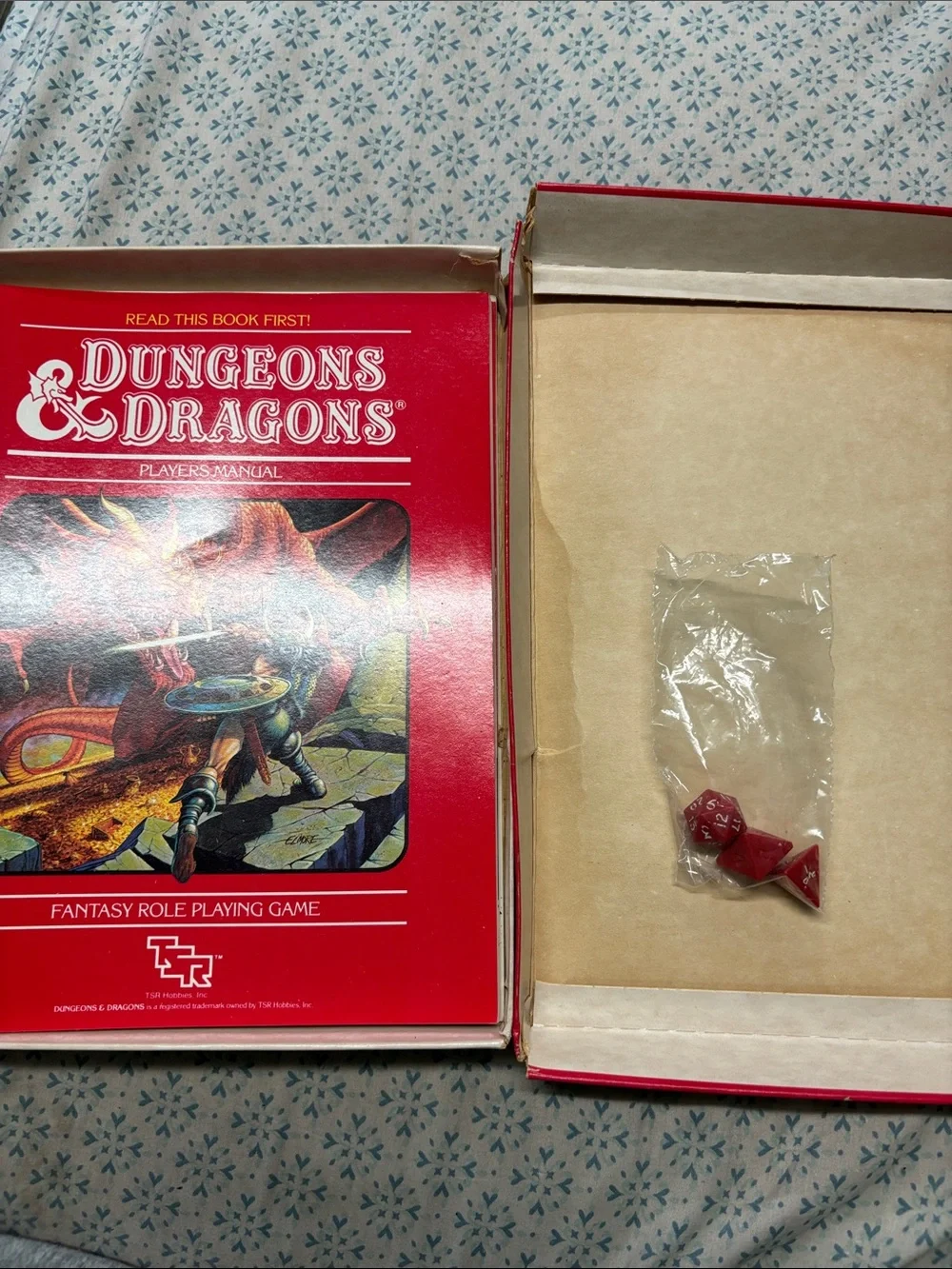 Dungeons & Dragons Basic Rules Set 1 - Red Box 1983